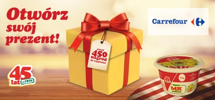 Otwórz swój prezent – loteria w Carrefour