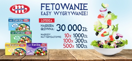 Loteria promocyjna "Fetowanie kasy wygrywanie!”